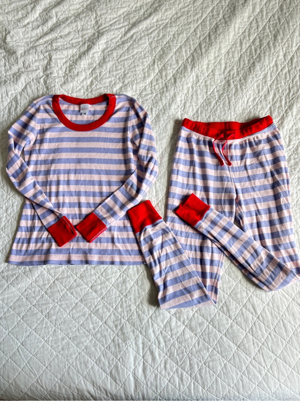 Hanna Andersson Women’s Pajama Set long John top & pant